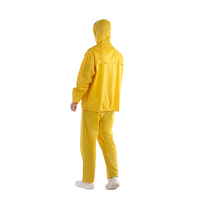 Ensemble veste et pantalon imperméable haute visibilité pour le camping en plein air et la moto, OEM disponible
