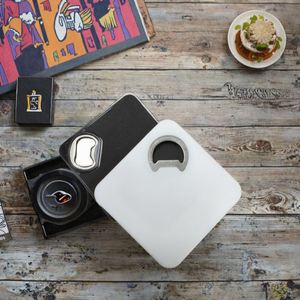Promotional Business Welcome <b>Gifts</b> Custom Multi-Functional UV Printed Square PVC Coaster Opener - Product Image 3