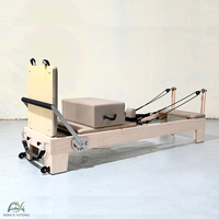 Reformers Pilates Multi-stations en érable avec système de poulies pour studios d'entraînement privé