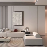 Panel de Pared de Chapa de Madera de Bambú, Revestimiento Interior de PVC Impermeable de 5-8 mm para Decoración del Hogar y Hoteles, Panel de Madera de PVC