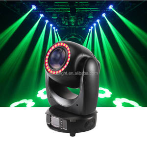 YINUO 100W LED Zoom Spot Moving Head Light DMX512 16/20CH Contrôle de la musique Effet stroboscopique Éclairage pour DJ Disco Scène Mariage Danse - Product Image 1