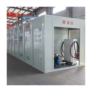 20000 Liters To 50000 Liters Prefabricated Explosion-Proof Diesel Gasoline Fuel Container Filling Station