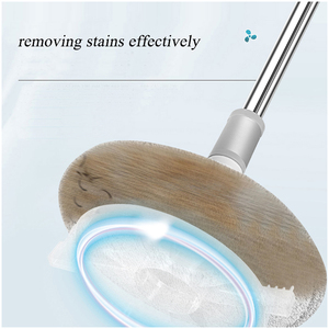 <span class=keywords><strong>2025</strong></span> Quay Lau Xô Trắng Nhựa Làm Sạch Lau Nước Bẩn Riêng Biệt Bụi Xoay Lau - Product Image 6