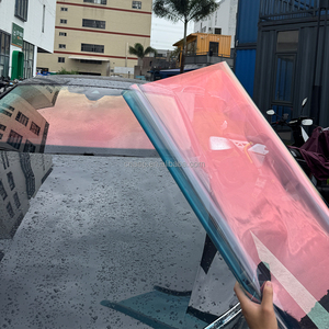 152/100cm * 30m <span class=keywords><strong>caméléon</strong></span> fenêtre teinte violet/bleu/Rose/vert changement de couleur Film solaire pour pare-brise avant de voiture - Product Image 1