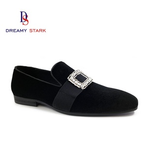 Chaussures Oxford pour hommes en cuir véritable, confortables, à enfiler, avec logo personnalisé, design diamant fait main, pour le bureau et la carrière - Product Image 1