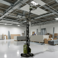 Plateforme de travail verticale automatique de haute qualité 9,2 m 200 kg, plateformes de travail aériennes autopropulsées avec bras télescopique