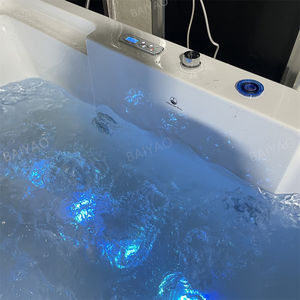 Precio barato Jacuzzis para 2 personas Bañera de <span class=keywords><strong>hidromasaje</strong></span> acrílica de <span class=keywords><strong>hidromasaje</strong></span> para dos personas <span class=keywords><strong>con</strong></span> tres faldas Bañera de lujo para hotel - Product Image 6