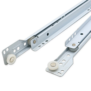 Nhà máy Tủ Ngăn Kéo Runner fgv điện mạ Con Lăn Ngăn kéo trượt với nylon bánh xe - Product Image 2