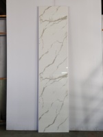 Panneau mural en PVC ignifuge de 10 mm pour salle de bain d'hôtel, dalle commerciale