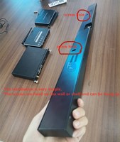 Pantalla LED Impermeable para Interiores, Pantalla LED Dinámica Promocional para el Lateral de Estantes de Alimentos Frescos
