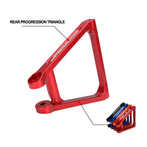 Kit de performance améliorée en acier inoxydable pour triangle de liaison arrière AXZ pour Surron Light Bee, côté droit - Product Image 3