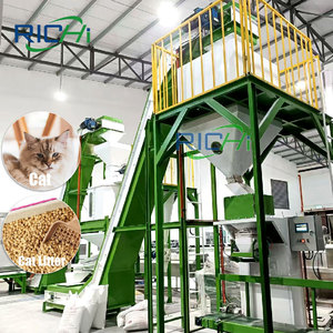 خط إنتاج فضلات القطط والتوفو 1-2t/ساعة للتسليم السريع من ريشي - Product Image 1
