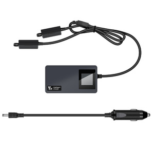 Chargeur de voiture pour drone DJI <span class=keywords><strong>Mavic</strong></span> <span class=keywords><strong>Air</strong></span> 2 / <span class=keywords><strong>Air</strong></span> 2S, affichage numérique, chargeur rapide double batterie - Product Image 1