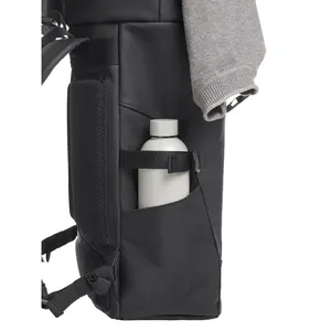 Mochila para portátil ORBIT con cierre enrollable, merchandising sostenible - Product Image 2