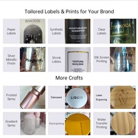 Flacons de parfum de luxe en verre transparent de 30 ml, ronds, vides, avec pompe pulvérisatrice, sérigraphiés, bouchons or/argent, diffuseur à bâtonnets, marque OEM/ODM