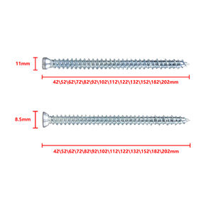 <span class=keywords><strong>Vis</strong></span> d'ancrage à tête fraisée pour mur en brique et maçonnerie - Product Image 2