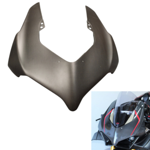 Carénage avant de phare en fibre de carbone 3K véritable, ajustement parfait OEM, en stock pour <span class=keywords><strong>Ducati</strong></span> <span class=keywords><strong>Panigale</strong></span> V4 V4S <span class=keywords><strong>V4R</strong></span> <span class=keywords><strong>2021</strong></span>+ Vente en gros - Product Image 1