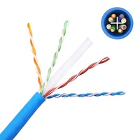 Cable de Red para Exteriores Cat6 de 305m (1000 pies) en Bobinas FT4, UTP/SFTP, Cobre Puro, Revestimiento de PVC/LSZH, Comunicación de 250MHz, del Fabricante