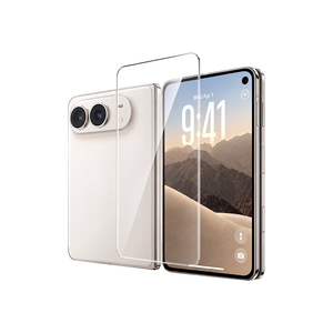 Protection d'écran extérieure anti-choc HD personnalisée pour iPhone Duo, verre trempé 9H, couverture intégrale 2.5D, anti-empreintes digitales, anti-rayures - Product Image 1