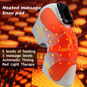 Massaggiatore Elettrico per Ginocchia con Calore e Terapia a Luce Rossa, Massaggiatore a Compressione d'Aria per Dolori, Comodo Massaggiatore Termico per Ginocchia - Product Image 4