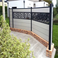 Panneaux de clôture décoratifs en aluminium découpés au laser sur mesure YISHANG pour jardin, piscine et villa