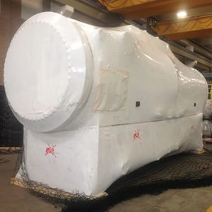 Película plástica blanca retráctil de polietileno LD PE de 240 micras de la marca Carte Dozio, fabricada en Italia, para almacenamiento en exteriores. - Product Image 1