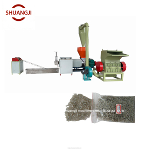 Automatic PS Foam Plastic <strong>Recycling</strong> Granules <strong>Machine</strong> With Hot Washing Tank &amp; Dewatering <strong>Machine</strong> - Product Image 4