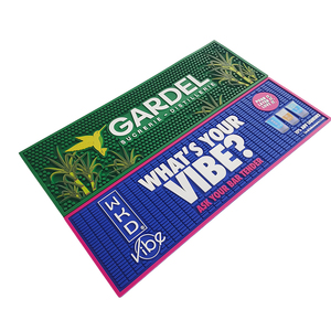 Personalized PVC <b>Silicone</b> Bar Runner Rubber Bar <b>Mat</b> Spill Proof Beer Drip Tray Pub Rail <b>Mat</b> Non Slip Service <b>Mat</b> Pad - Product Image 2