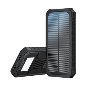 Nouvelles Idées de Produits 2025 Électronique OEM Chargeur Portable <span class=keywords><strong>15000mAh</strong></span> Grande Capacité 10000mAh Banques <span class=keywords><strong>Solaire</strong></span> Étanches Extérieures - Product Image 4
