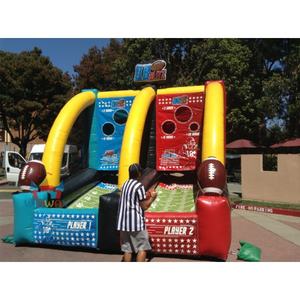 Jeu de lancer de football gonflable en gros pour les événements sportifs en plein air, les carnavals scolaires, les fêtes d'anniversaire des enfants et le plaisir de l'arrière-cour - Product Image 2