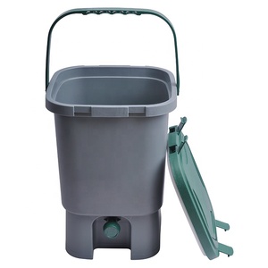 Conteneur soluble dans la <span class=keywords><strong>cuisine</strong></span> de 15l, stockage des déchets alimentaires, à usage domestique, corbeille avec intercalaires - Product Image 2