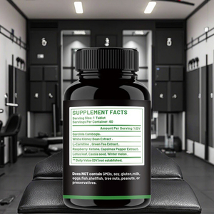 Tablet Pembakar Lemak Dewasa Penurun Berat Badan Detoks Energi Metabolisme Penekan Nafsu Makan Manfaat Kesehatan Pencernaan 60 Tablet/Botol 2 - Product Image 2