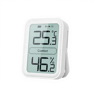 Thermomètre hygromètre numérique miniature BFOUR BF-7, écran LCD Bluetooth, grand écran, plastique, alimenté par piles, pour la maison - Product Image 4