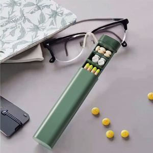 Wholesale Premium Food Grade PP 7-Day Child-Resistant Weekly Medicine <b>Storage</b> Pill Dispenser Case Supplements Vitamins - Product Image 4