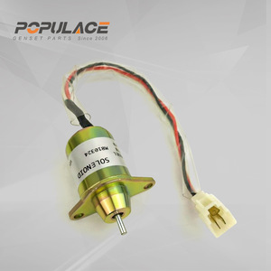 Vanne solénoïde d'arrêt d'incendie M810324 pour excavatrice, coupure de carburant, température normale, milieu huileux - Product Image 2