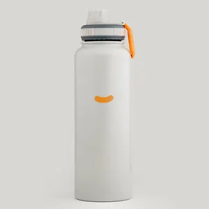 Benutzer definierte Flasche Logo Großhandel Sport Doppel wand Vakuum flasche Isolierte Edelstahl Trinkwasser flasche Mit Logo