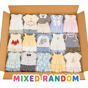 Ropa de Verano para Niños, Nueva, en Stock, para Niños y Niñas de 0 a 12 Años, Mezcla Aleatoria de Estilos, Camisetas, Vestidos, Pantalones Cortos, Envío Rápido, Venta al Por Mayor - Product Image 3