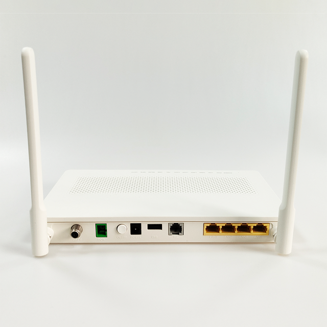 Eg8143a5 With Catv Remote Control 1ge+3fe Optical Internet Xpon Onu 1ge Epon Olt 1 Port Gpon Onu Model Router Modem