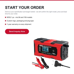 <span class=keywords><strong>Chargeur</strong></span> <span class=keywords><strong>de</strong></span> <span class=keywords><strong>batterie</strong></span> <span class=keywords><strong>de</strong></span> voiture 12V 6A <span class=keywords><strong>avec</strong></span> démarreur <span class=keywords><strong>de</strong></span> secours et alimentation d'urgence pour distributeurs <span class=keywords><strong>de</strong></span> pièces automobiles et exportateurs - Product Image 3