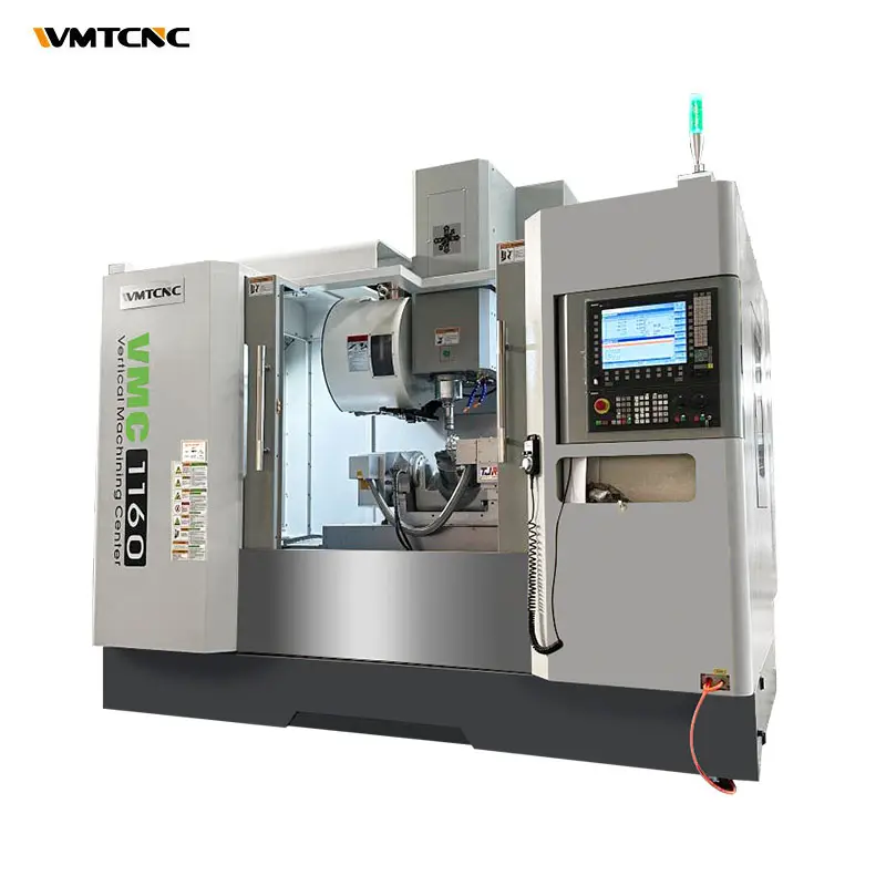 Produits chauds VMC1160 précision 5 axes cnc fraiseuse centre d'usinage avec taraudage rigide pour métal