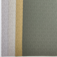 Tissu en microfibre souple de qualité textile PU avec support tricoté 300GSM, résistant à l'usure, épaisseur 0,6 mm pour vestes et manteaux