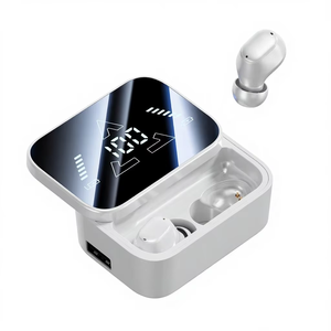 Audífonos Inalámbricos TWS M149 con Diseño de Acabado Espejo, Modelo 2026, Mini Audífonos Intrauditivos para Juegos con Pantalla LED Digital, 6.0 ENC IPX5 - Product Image 1