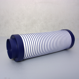 Silencieux <span class=keywords><strong>acoustique</strong></span> TPE, conduit flexible insonorisé pour l'entrée et la sortie de l'<span class=keywords><strong>air</strong></span> frais, ventilateur CVC - Product Image 3
