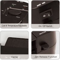 Plastifieuse professionnelle Dowell A3 DWL-362 à chauffe rapide, chaud/froid 75/150 microns, puissante, pour usage bureautique et commercial