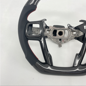 Volante de Fibra de Carbono Personalizado CCExcellent para Chrysler 300 300c con Línea Roja - Product Image 3