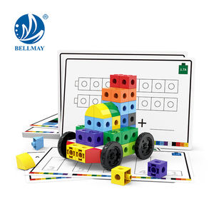 Emay-Juego de bloques de construcción para niños, juego de bloques de construcción de aleación de aluminio para niños - Product Image 2