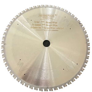 Lame de scie de qualité industrielle 355x2.0x25.4x64T TCT pour la coupe de métal Support de vente en gros d'usine d'acier durable OEM personnalisé - Product Image 6