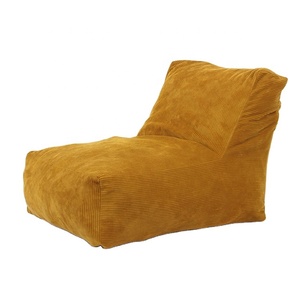Customized Soft <strong>Pouffe</strong> Lazy <strong>Sofa</strong> Indoor Living Room Furniture Comfortable Bean Bag Foot Rest Stool - Product Image 1