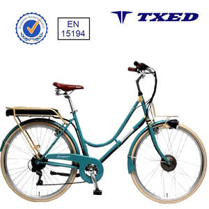 TXED Retro Ebike Woman City Bike para adultos 36V 10Ah batería de litio Verona Deluxe 26 pulgadas Retro Commuter bicicletas eléctricas de ciudad - Product Image 2