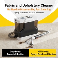 Nettoyeur de taches portable sans sac électrique pour la maison et l'hôtel, nettoyeur de tapis humide et sec